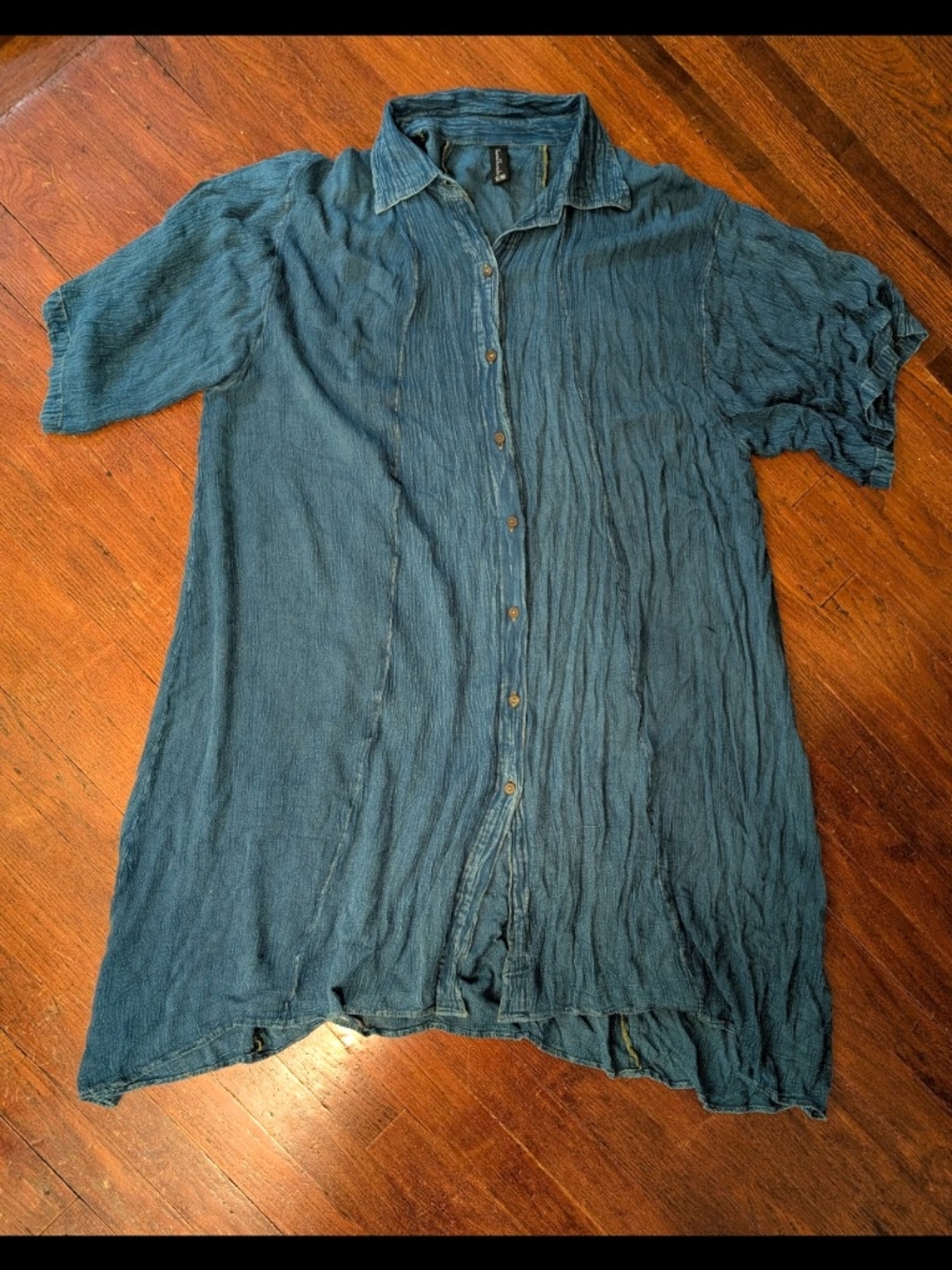 Sacred Threads Indigo Blue Coverup